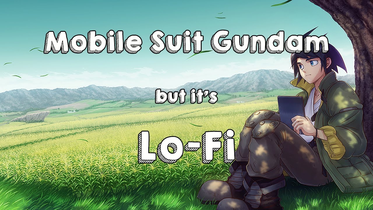 Mobile Suit Gundam Iron-Blooded Orphan, but it's lofi
