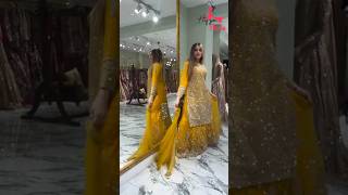 Beautiful Customized Bridal Dress #fashion #shorts #trending #dress