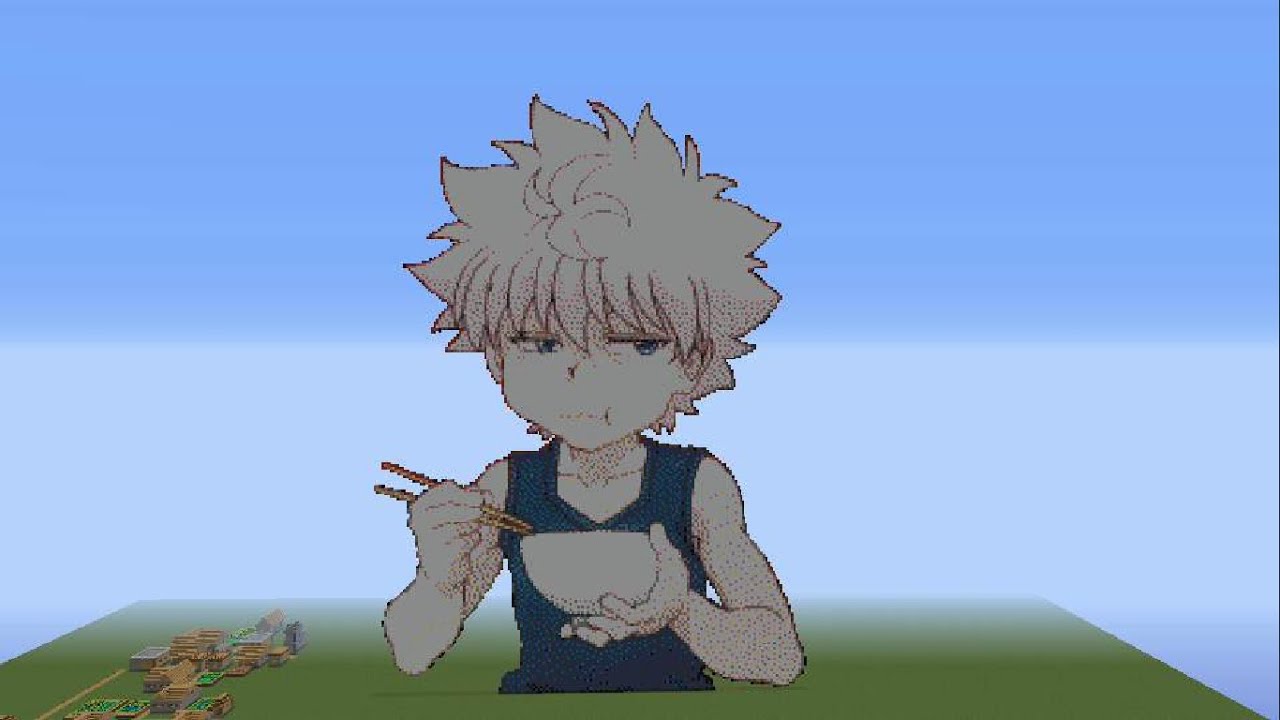 Киллуа пиксель арт. Мод на майнкрафт хантер х хантер. 16. Bot minecraft ai. Охотник в майнкрафте моб.