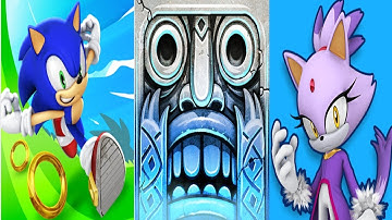 Sonic Dash Blaze VS Temple Run 2 Lost Jungle VS Sonic Dash | Android iPad iOS Gameplay