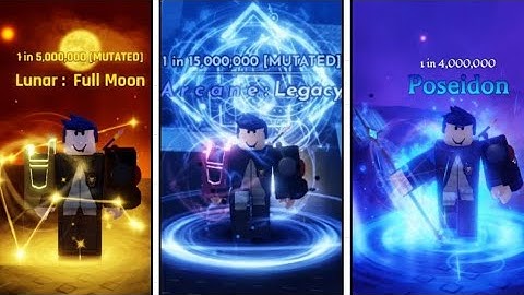 Unlock Arcane Legacy I Got 1 In 15000000 Aura In Sol