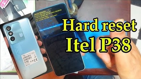 Itel p38 model Hard reset | Remove pattern pin lock without PC | itel p38 mobile unlock #hardreset
