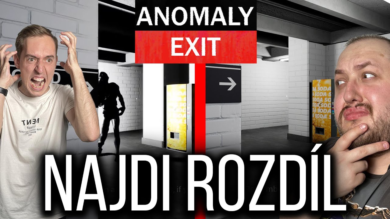 NAJDI ROZDÍL NEBO ZEMŘI | ANOMALY EXIT w/ 