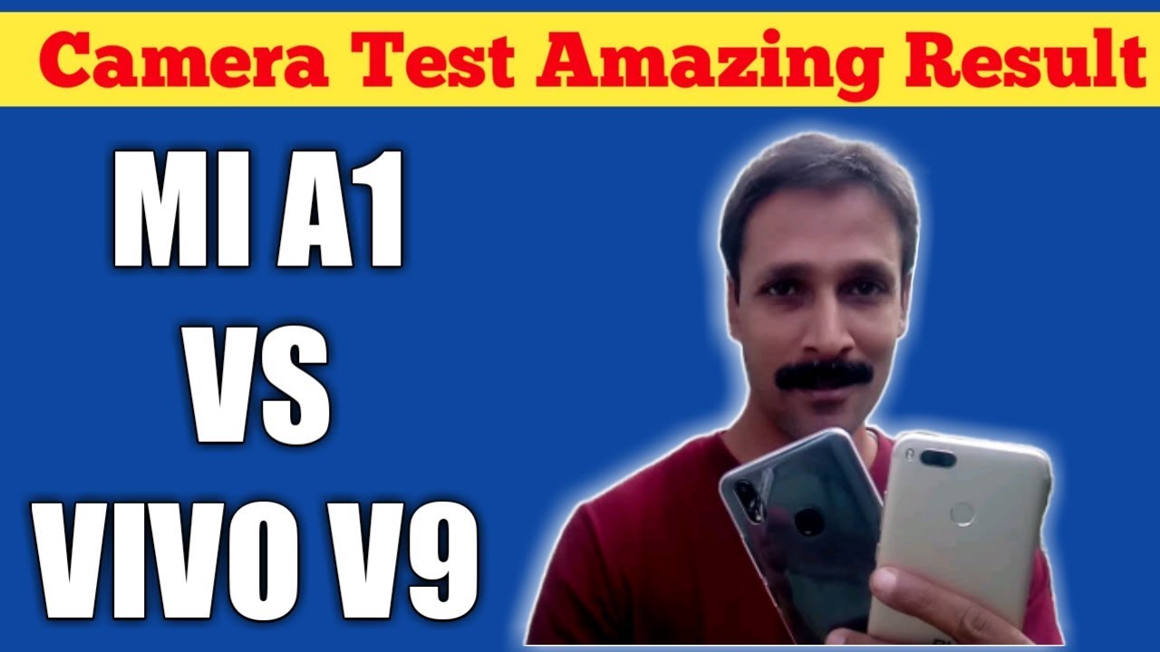 MI A1 VS VIVO V9 CAMERA TEST vtech appareil photo