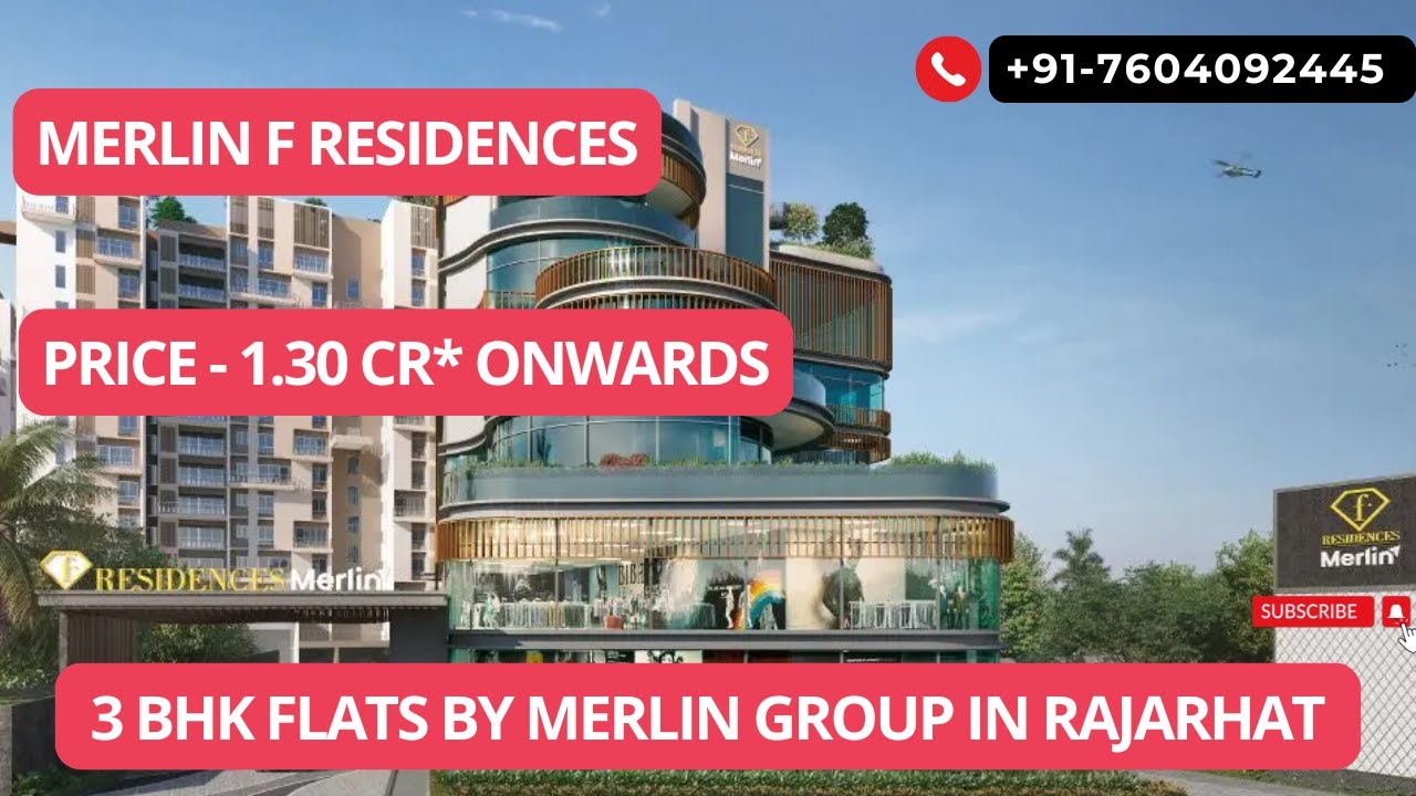 3 BHK Flats In Merlin F Residences |☎ 7604092445 | 3 BHK Flats by ...