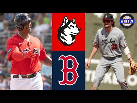 Northeastern Huskies vs Boston Red Sox | MLB Spring Training | 2023 College Baseball Highlights