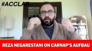 Reza Negarestani On Carnap