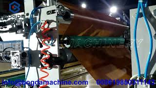 Online Laminating &amp; Hot Stamping Machine BOGDA ماكينة رابينج وطباعة فيلم البصمة