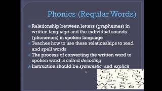 Decoding/Word Recognition (Part 2)