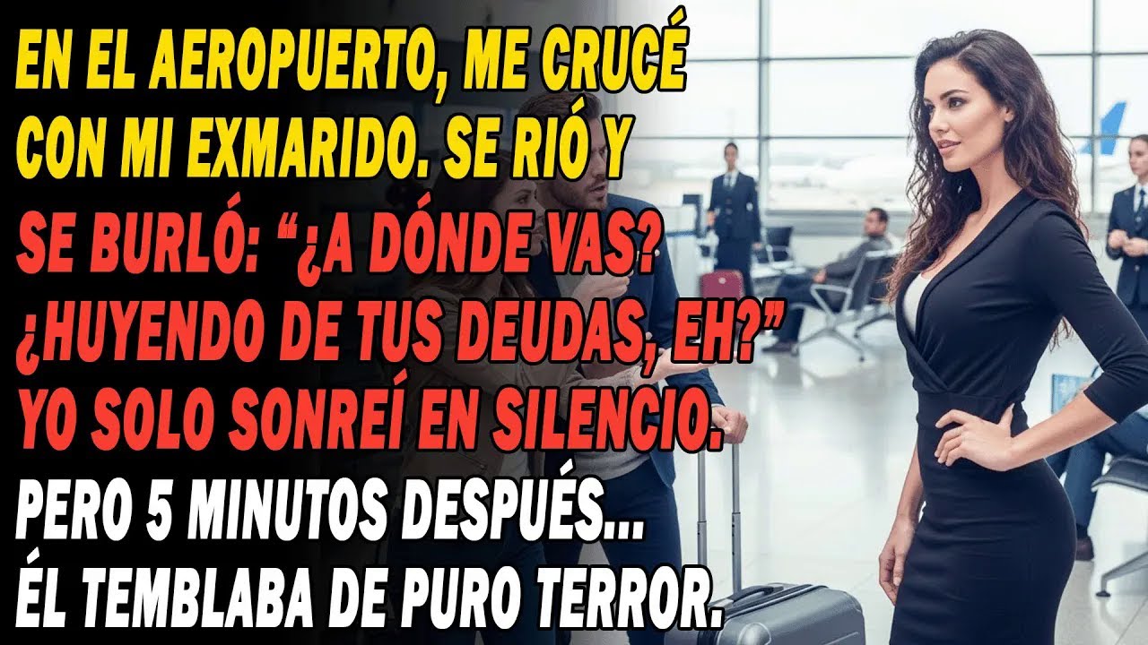 Mi Exmarido Y Su Esposa Me Humillan En El Aeropuerto👩. Y El Miedo Los Paraliza Al Ver Con Quién Voy😨