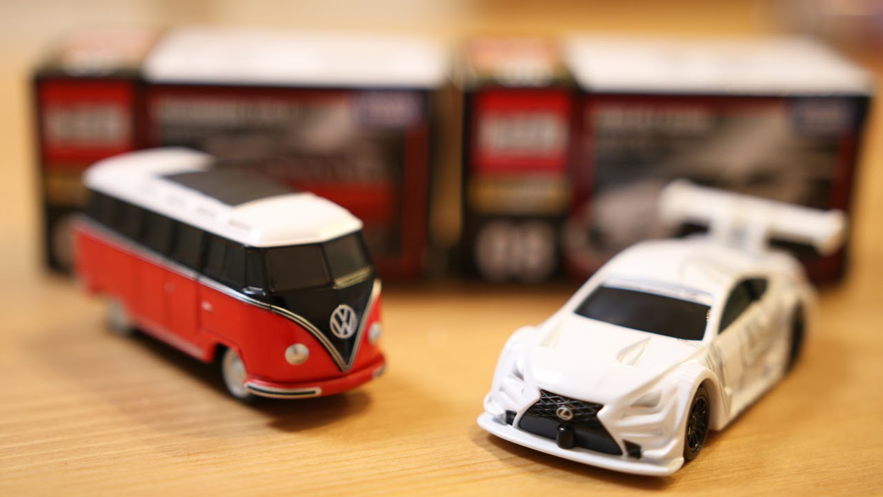トミカプレミアム フォルクスワーゲンタイプⅡ＆レクサス RC F GT500 
