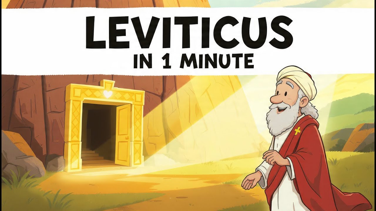Leviticus in 1 Minute | Learning God’s Ways | Bible for Kids - YouTube