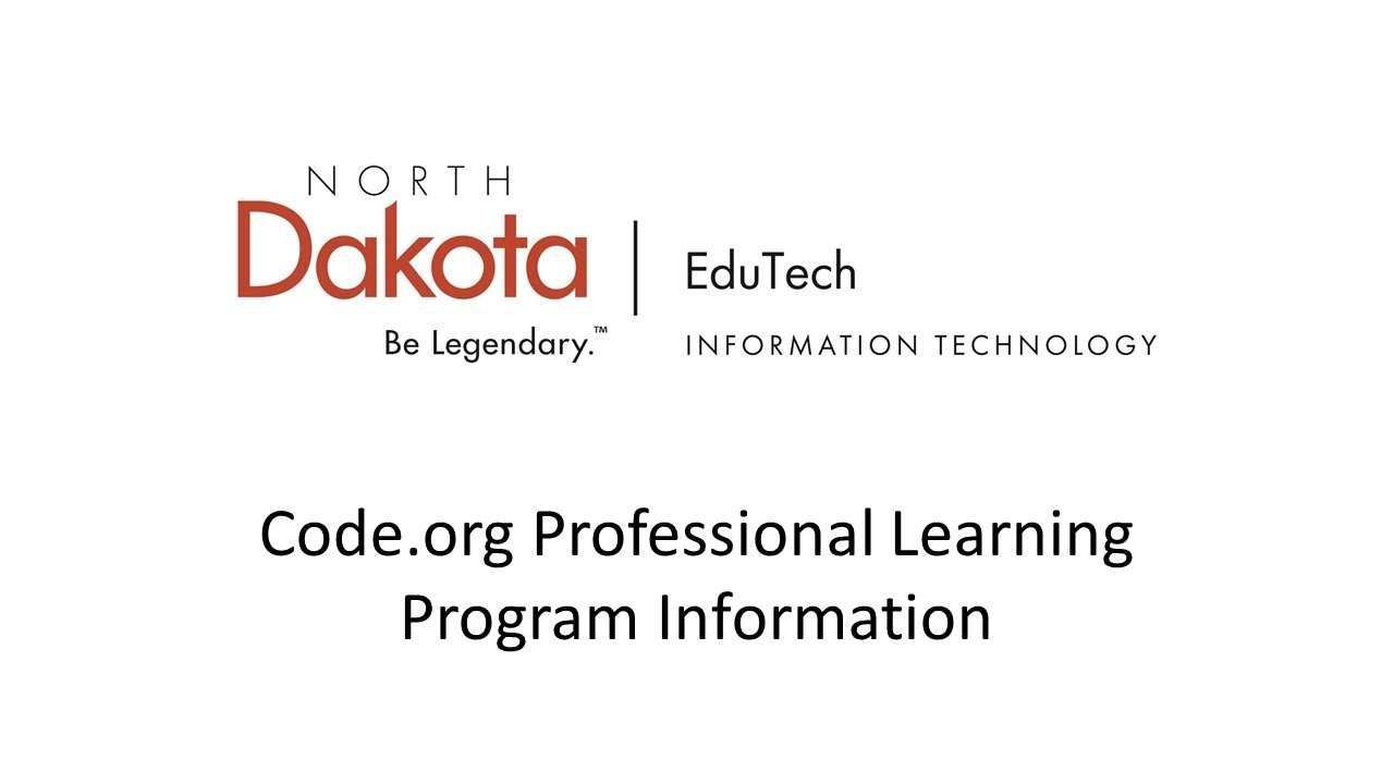 Code.org Professional Learning Program | Webinar - YouTube