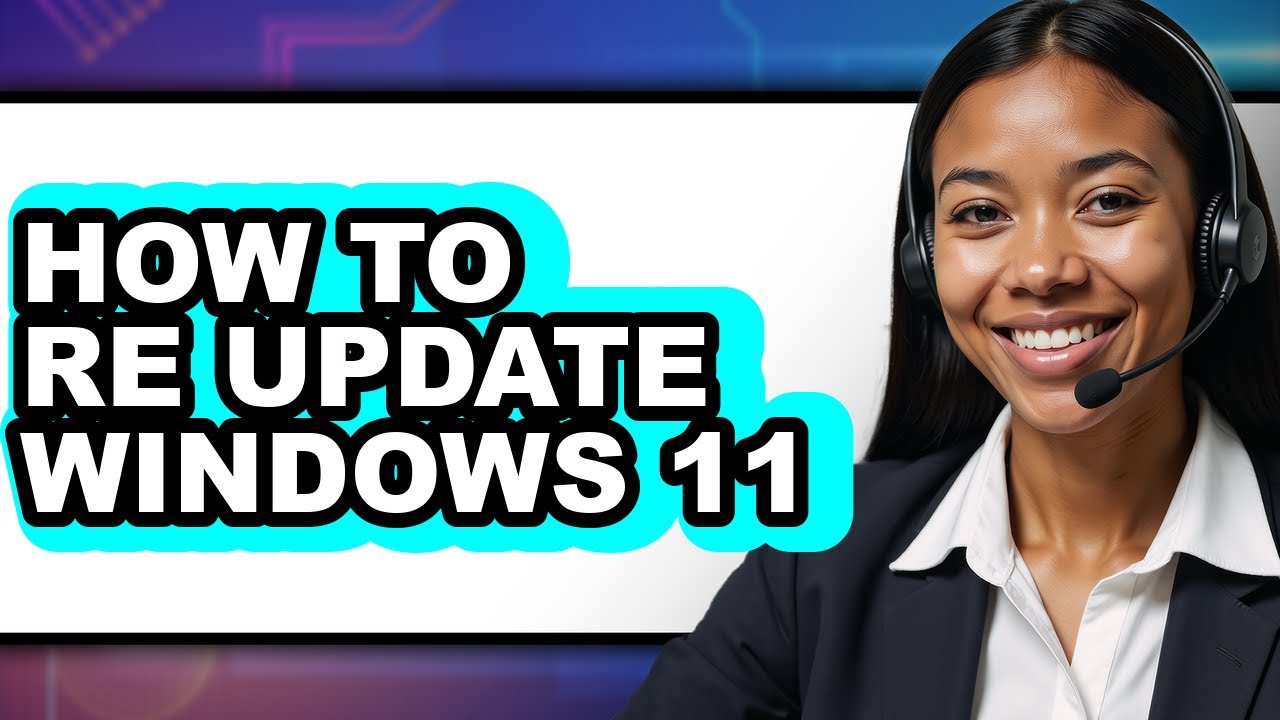 How to Re Update Windows 11 (only Way) - YouTube