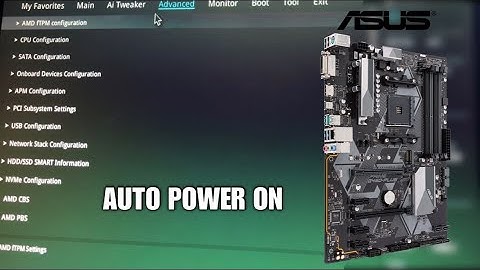 How To Auto Power On Asus Prime B-450 Plus Motherboard