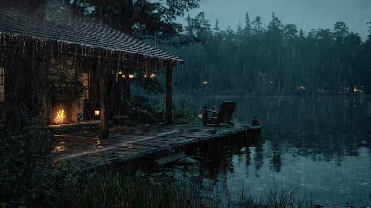 Rain Sounds for Deep Concentration & Productivity | Silent Rain Room