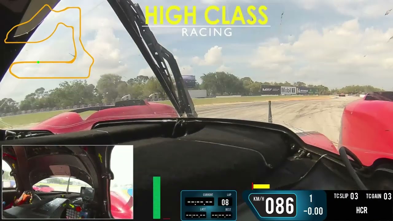 Sebring LMP2 Onboard