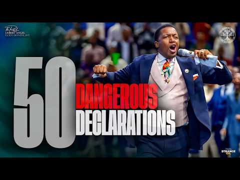 DECLARE THESE 50 DANGEROUS DECLARATIONS BEFORE YOU SLEEP | Prophet Uebert Angel