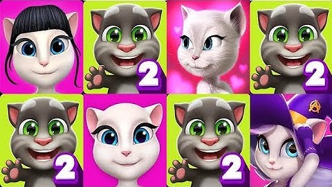 MY TALKING ANGELA 2 WITH MY TALKING TOM 2 NEW ANDROID iOS GAMEPLAY part 52
