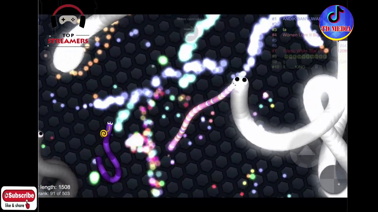 chơi Slither Io   rắn nhỏ ăn rắn to   Rắn Săn Mồi Culytv