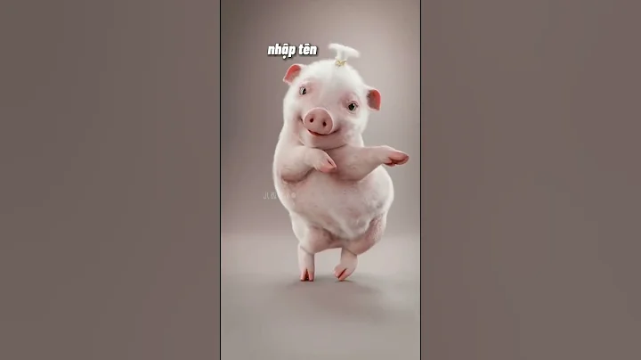 bé heo nhảy vũ điệu làng lá