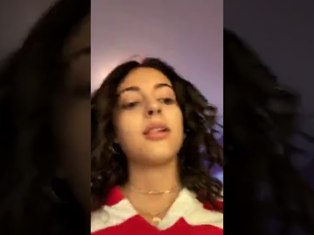 Malu Trevejo (@malutrevejo) archived Instagram live stream from April 19, 2020