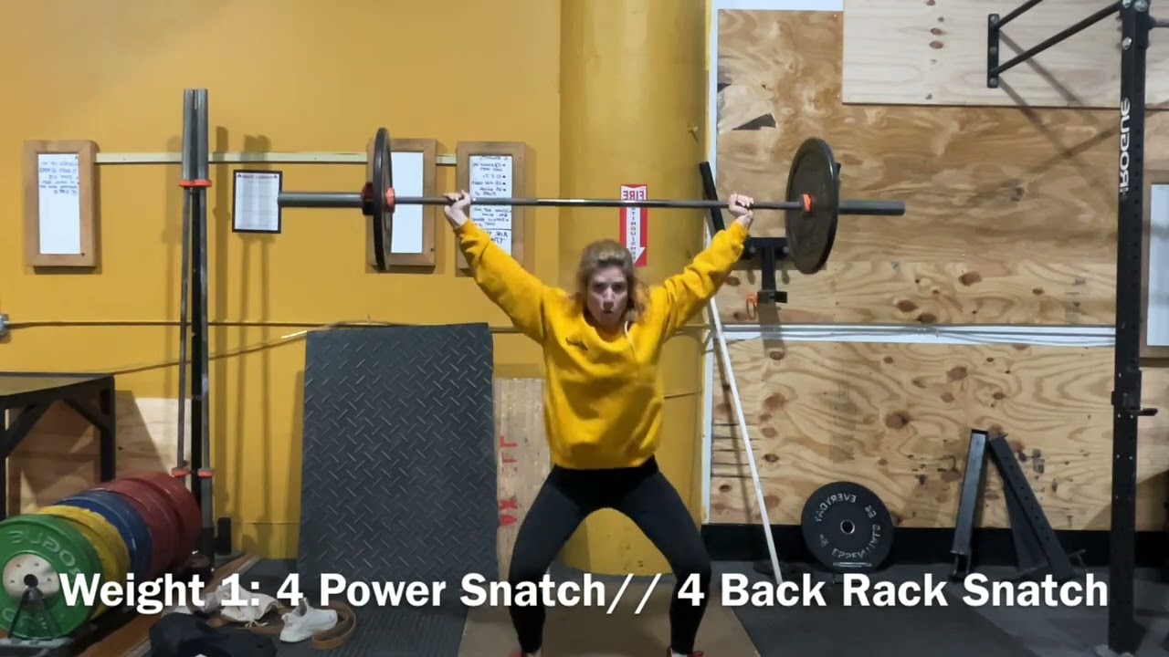 Snatch Position 3// Potential Phase// Week 3