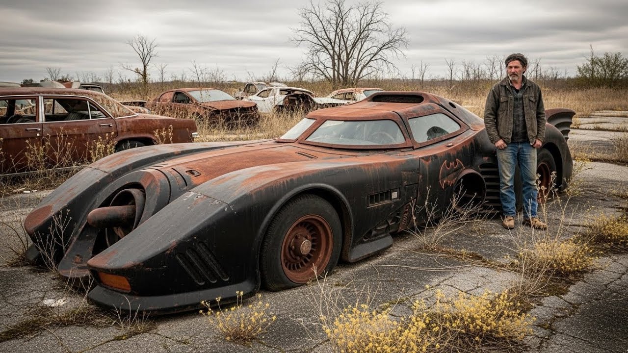 Forgotten 1989 Batmobile Restored From Jungle Ruins Into Legendary Cinematic Rebirth Journey