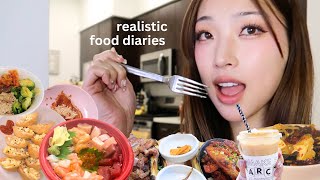 what I eat in a week *realistic*