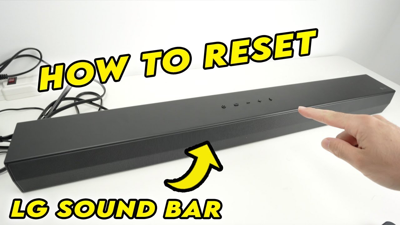 How to Reset Your LG Soundbar - Many Different Methods - YouTube