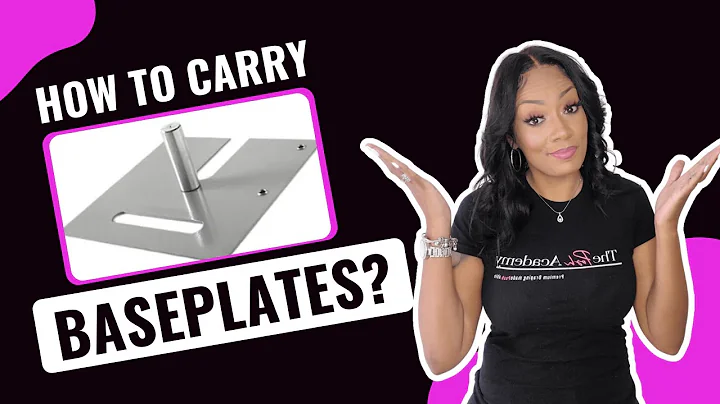 How to CARRY Your HEAVY Backdrop Baseplates Like a PRO!