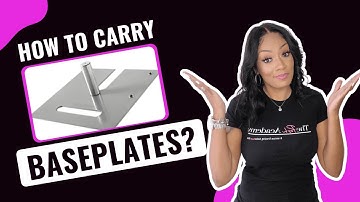 How to CARRY Your HEAVY Backdrop Baseplates Like a PRO!