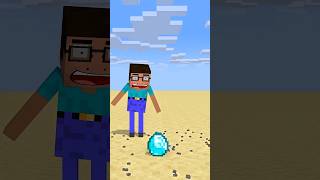 help Herobrine to power up🥺❣️ #shorts #minecraft #animation #love