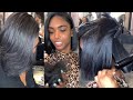 My First Viral Haircut!! 200,000+ views On Instagram!  | Sexy layered bob cut tutorial