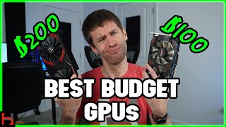 The Best Brand New Budget GPUs Available
Today were taking a look at the best NEW budget GPUs available at each price point to help anyone out there looking to build a gaming PC on the cheap.
Best New Budget GPUs Spreadsheet: https://docs.google.com/spreadsheets/d/17xzVflL1cu3LeMJ9Jp5Yv1mQ-Nrhr7xgzK8dOvRJimk/edit?usp=sharing
Support
YouTube Super Thanks Button (just above the subscribe button)
LIKE & SUBSCRIBE HERE: https://www.youtube.com/hoosierhardware
Hoosier Hardware Merch: https://hoosier-hardware-shop.fourthwall.com/
My Main Rig System Specs
Ryzen 9 5950X: https://amzn.to/3tLBpl4
Gigabyte X570 Aorus Elite: https://amzn.to/3p4PVCB
Nvidia RTX 3090: https://amzn.to/2XYBGD0
4x8GB Corsair Vengeance LPX: https://amzn.to/32pE2xn
1 TB Corsair MP600: https://amzn.to/35si79B
1 TB Crucial NVMe SSD: https://amzn.to/32GMnv3
Corsair Pump/Res Combo: https://amzn.to/3hEccUT
Corsair CPU Water Block: https://amzn.to/3ABjfGw
Corsair RTX 3090 Founders Water Block: https://amzn.to/3AIewmP
Corsair Thin 360 Radiator: https://amzn.to/3jNDdIh
Corsair Thick 360 Radiator: https://amzn.to/3yvAw2m
Phanteks Eclipse P500A Case: https://amzn.to/3gBx9j4
Follow Me on Social Media
Twitter: https://twitter.com/HoosierHardware
TikTok: https://www.tiktok.com/@hoosierhardware
Instagram: https://www.instagram.com/HoosierHardware/
Contents
0:00 Why buy new instead of used?
1:33 $100 Cards
2:52 $150 Cards
4:17 $200 Cards
6:10 $250 Cards
7:07 Did I miss any cards?
#BudgetGPU #GraphicsCards #GamingPC The Best Brand New Budget GPUs Available