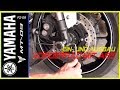 YAMAHA MT-09 ABS - Vorderrad Ausbau und Einbau  !  FZ-09 ABS - Front Wheel Remove and Assemble