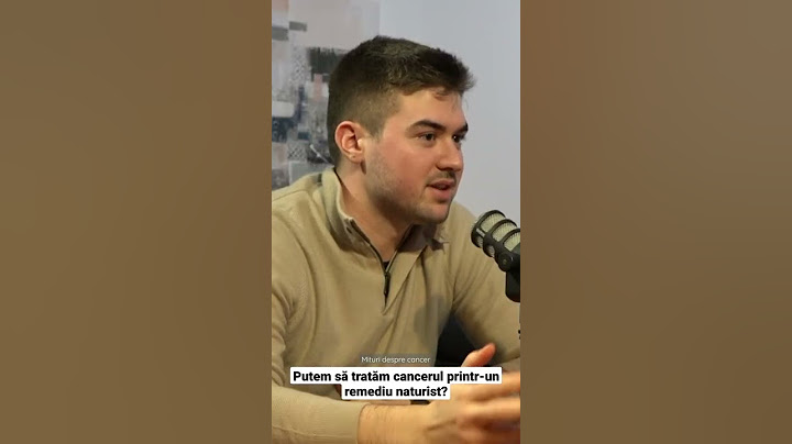 Conf. Univ. Dr Șerban Negru | Putem să tratăm cancerul printr-un remediu naturist? #oncologie #short