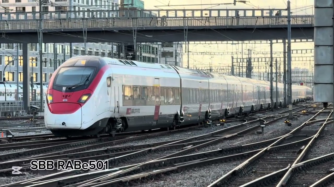 Zurich HB【Fixed Point Observation】🚆