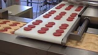 GEA Burgers Line/ Forming- Loading & Packaging in Tray