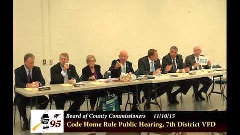 11/10/2015 CSMC Public Hearing Code Home Rule