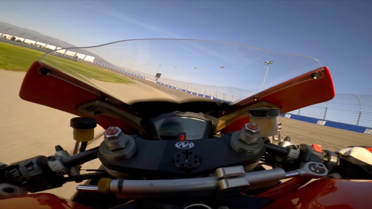 2011 Ducati 848 EVO Track day Level 2 @Auto Club Speedway 10/18/20