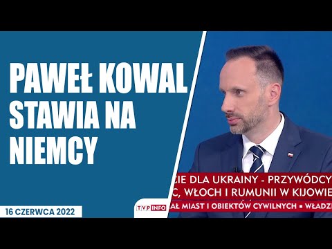 Paweł Kowal - neofita platformiany stawia na Niemcy!
