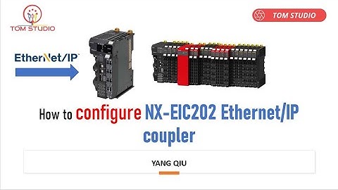 How to configure Ormon NX EIC202 EthernetIP coupler