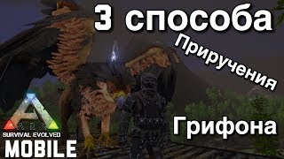 Ark survival evolved mobile | Все 3 способа приручения грифона в Ark mobile на карте island