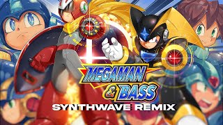 Megaman and Bass - Museum theme (Synthwave Remix)