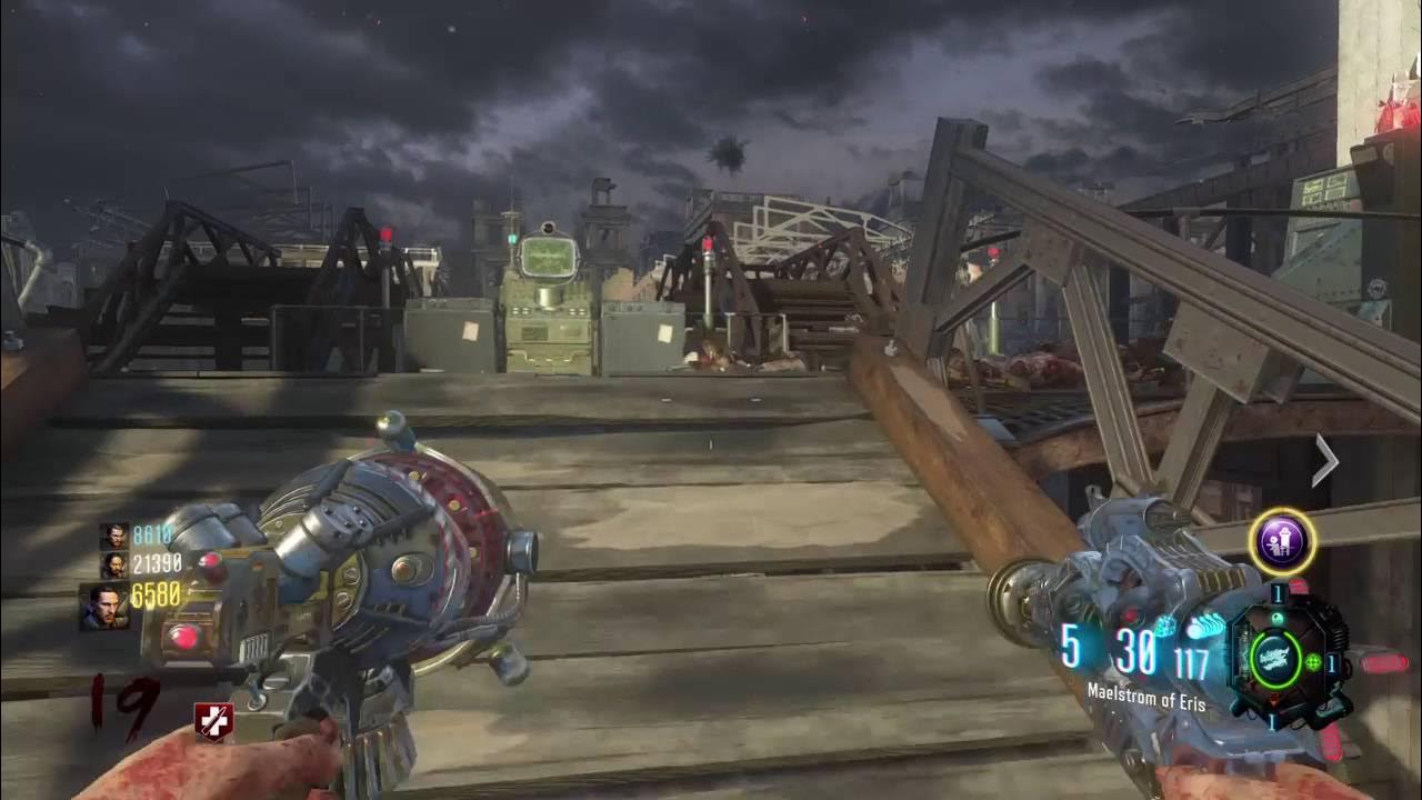 Gorod Krovi Teleport While having The Dragon Wings (Black ops 3