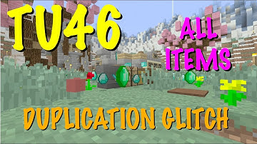 Minecraft Xbox / PS - TU46 - DUPLICATION GLITCH  - TUTORIAL - WORKING - ALL ITEMS + TU47 NEWS