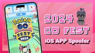 [iOS App] Fake GPS | How to Play Pokémon GO Fest 2024 at home/without walking | Time in Sendai Japan screenshot 4