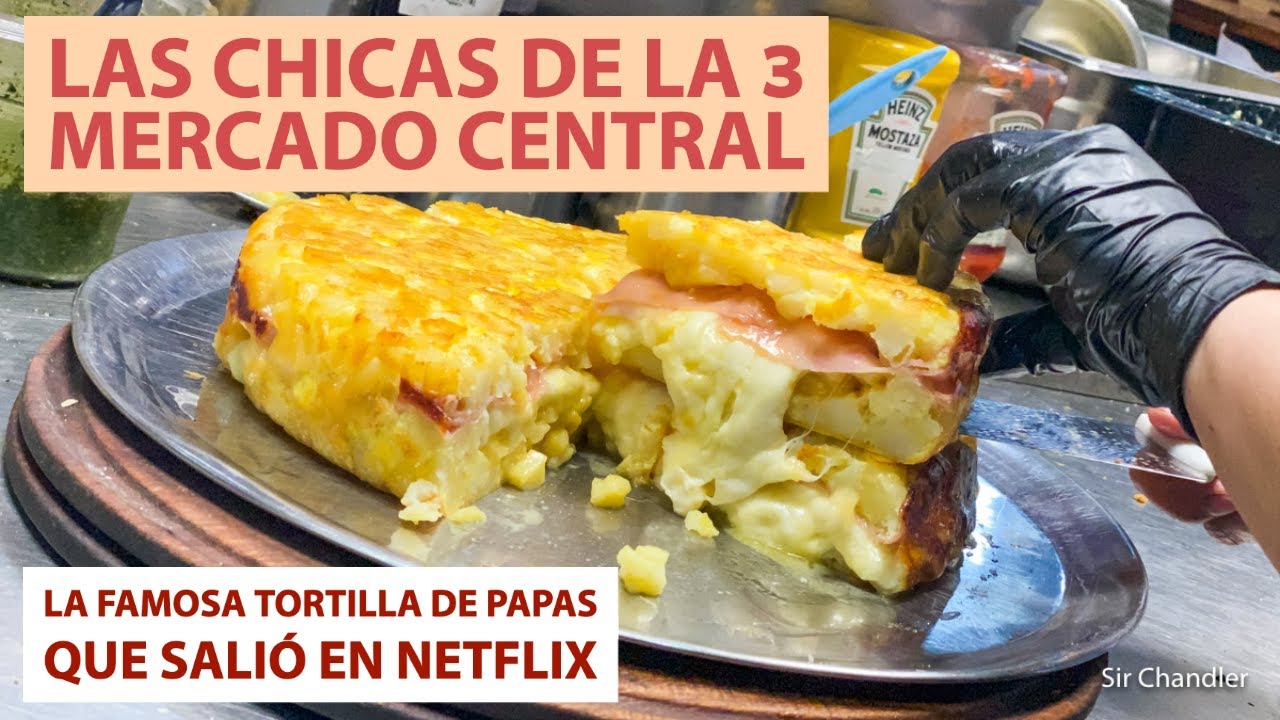 La famosa tortilla de papas del Mercado Central de Buenos Aires Las