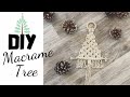 DIY Macrame Christmas Tree | EASY CHRISTMAS CRAFT